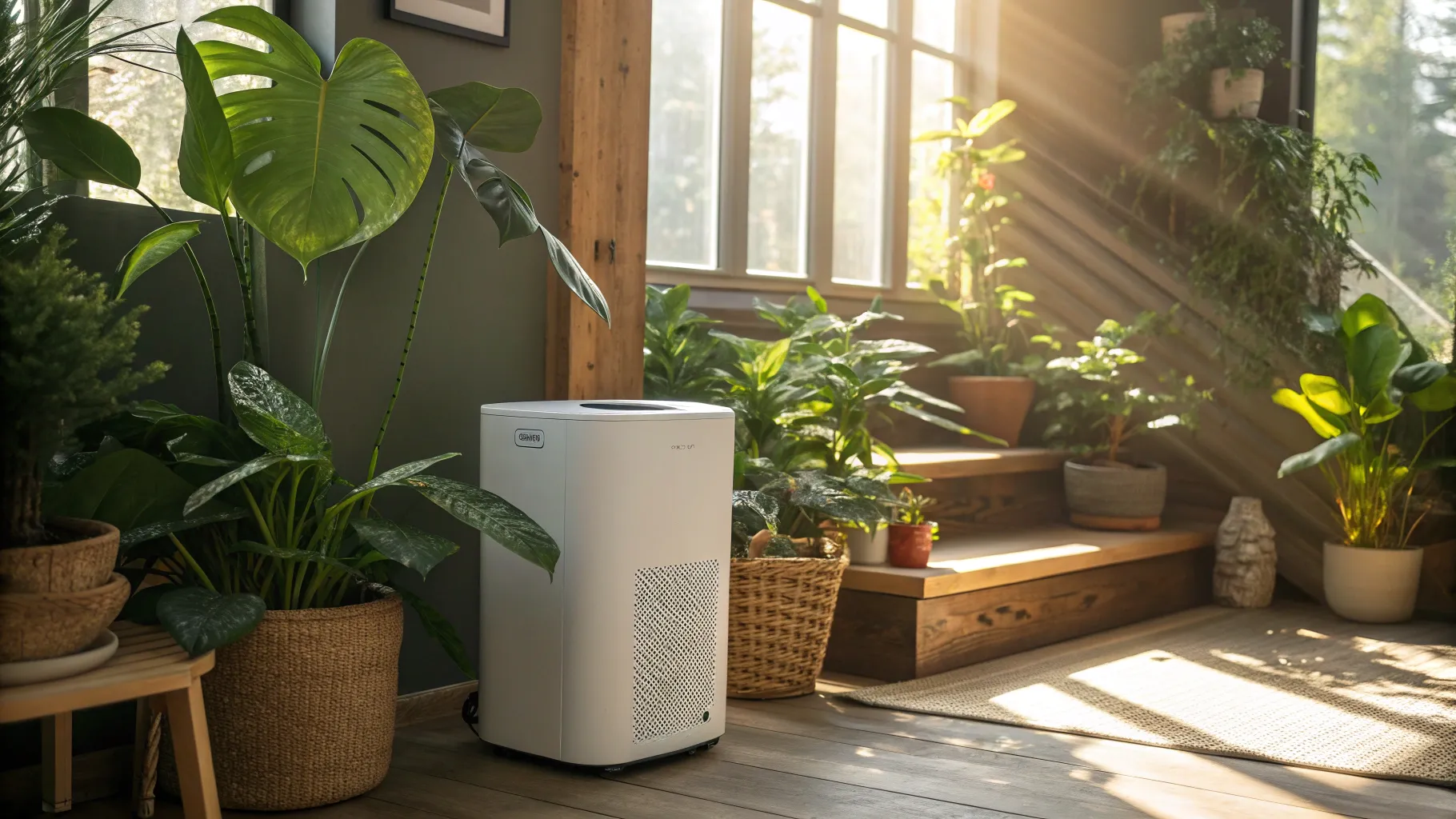 Not so obvious causes of mucus buildup shown with air quality at home and natural elements.