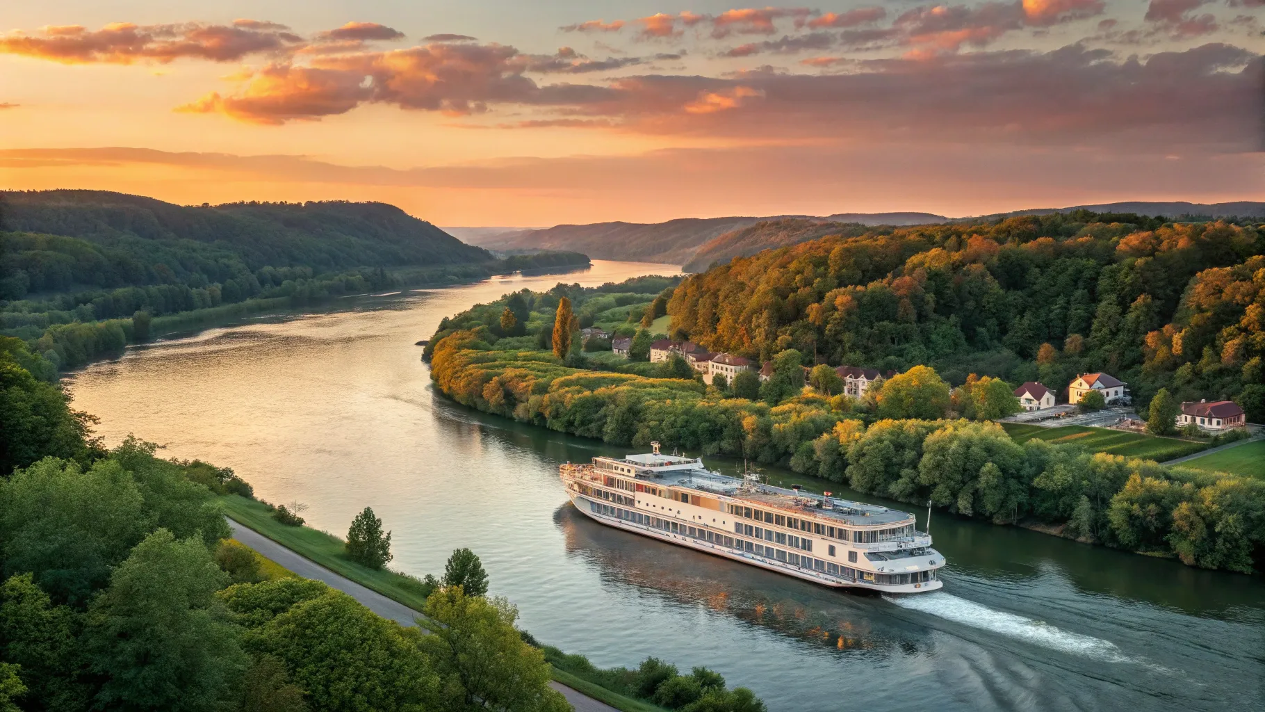 Learn more about Cruise lines Toronto - Portland: Scenic river cruise with lush landscapes.