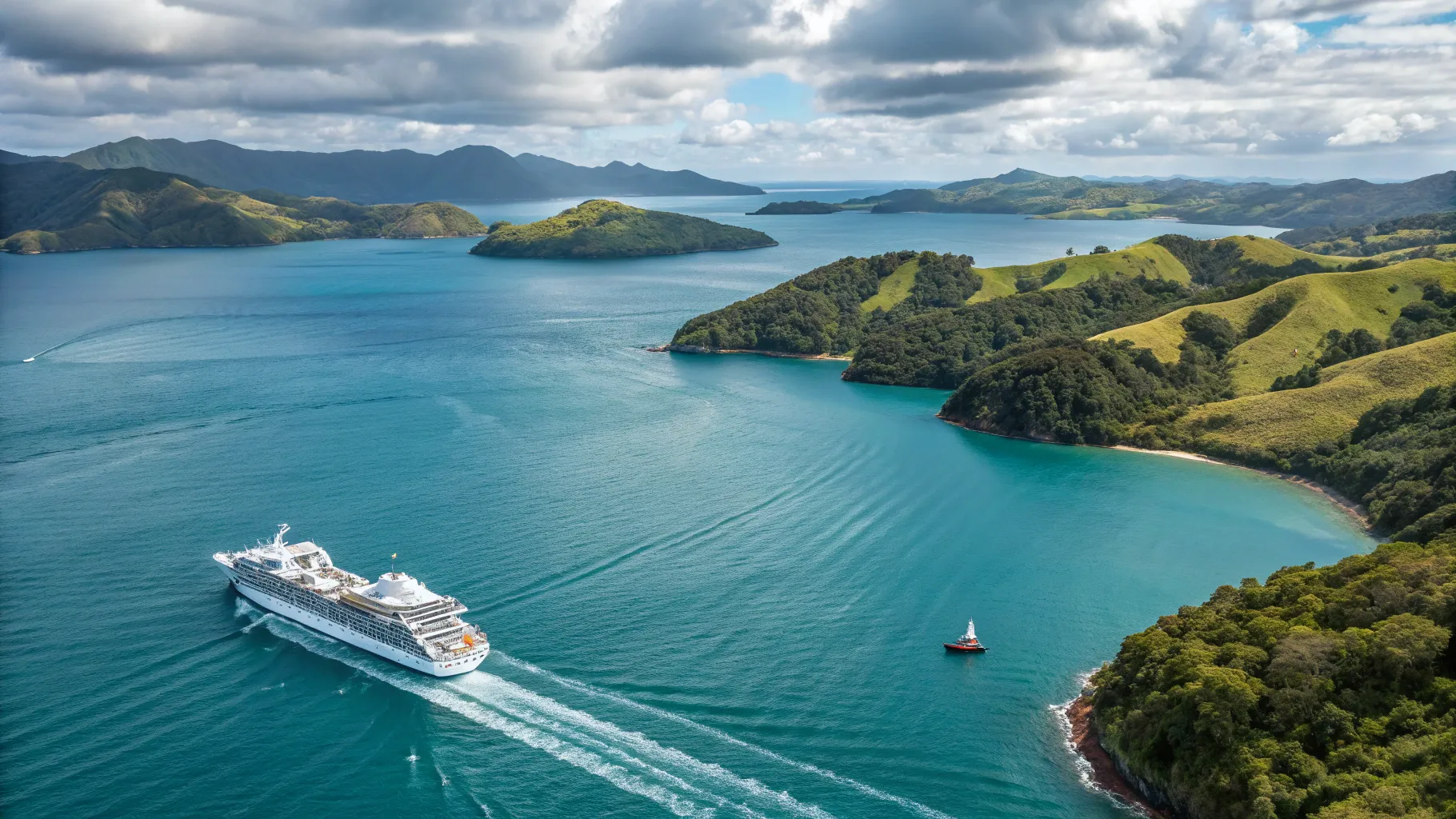 UK to New Zealand Cruises in 2025 and 2026