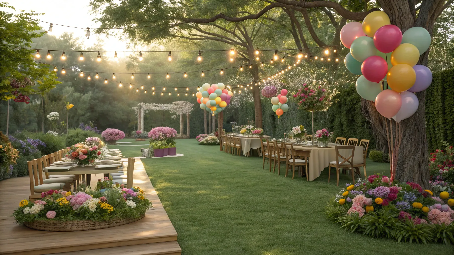Garden Birthday Party Venue Rentals for Perfect Celebrations
