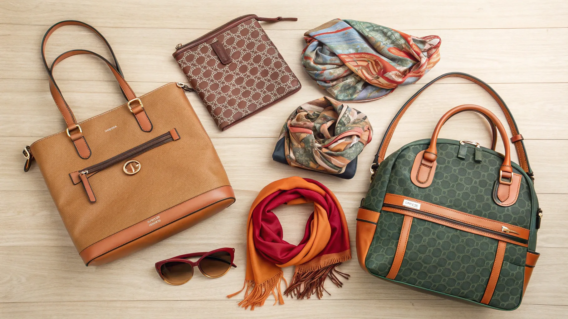 5 Popular Bags in 2025-2026: a vibrant assortment of trendy fashion bags on display.