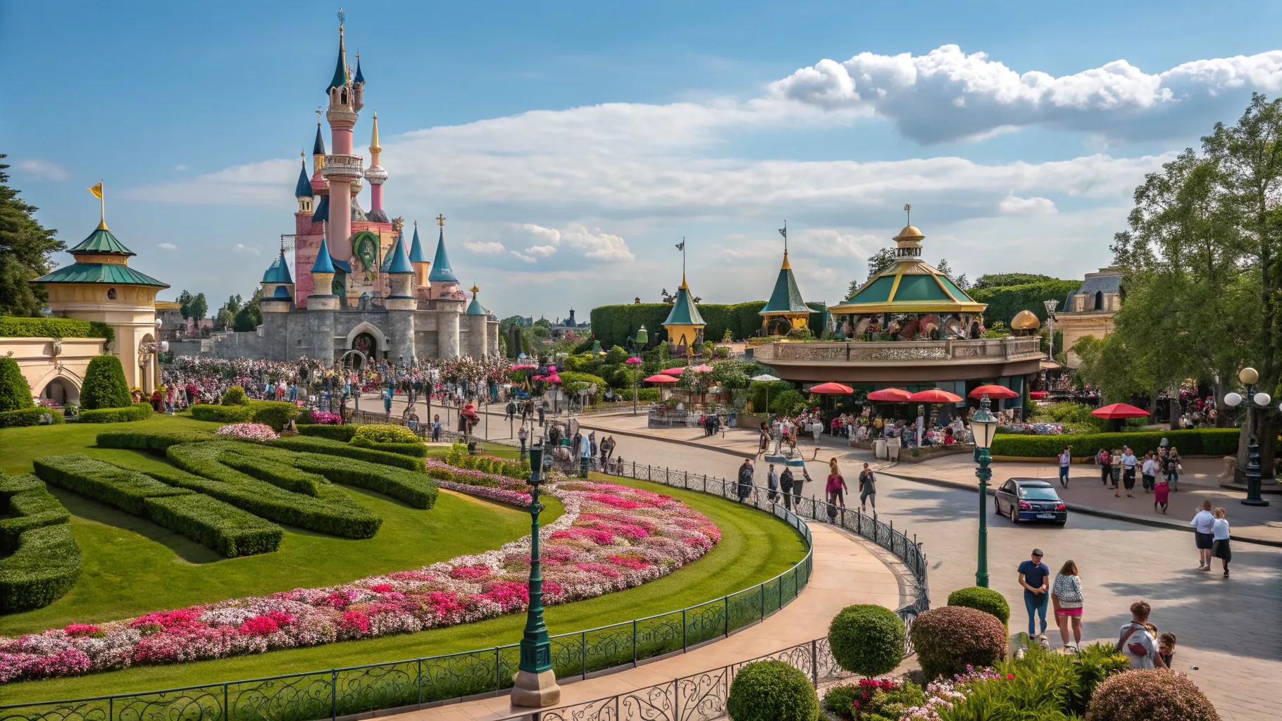 Découvrez comment démarrer votre carrière à Disneyland Paris avec une vue magique du parc.