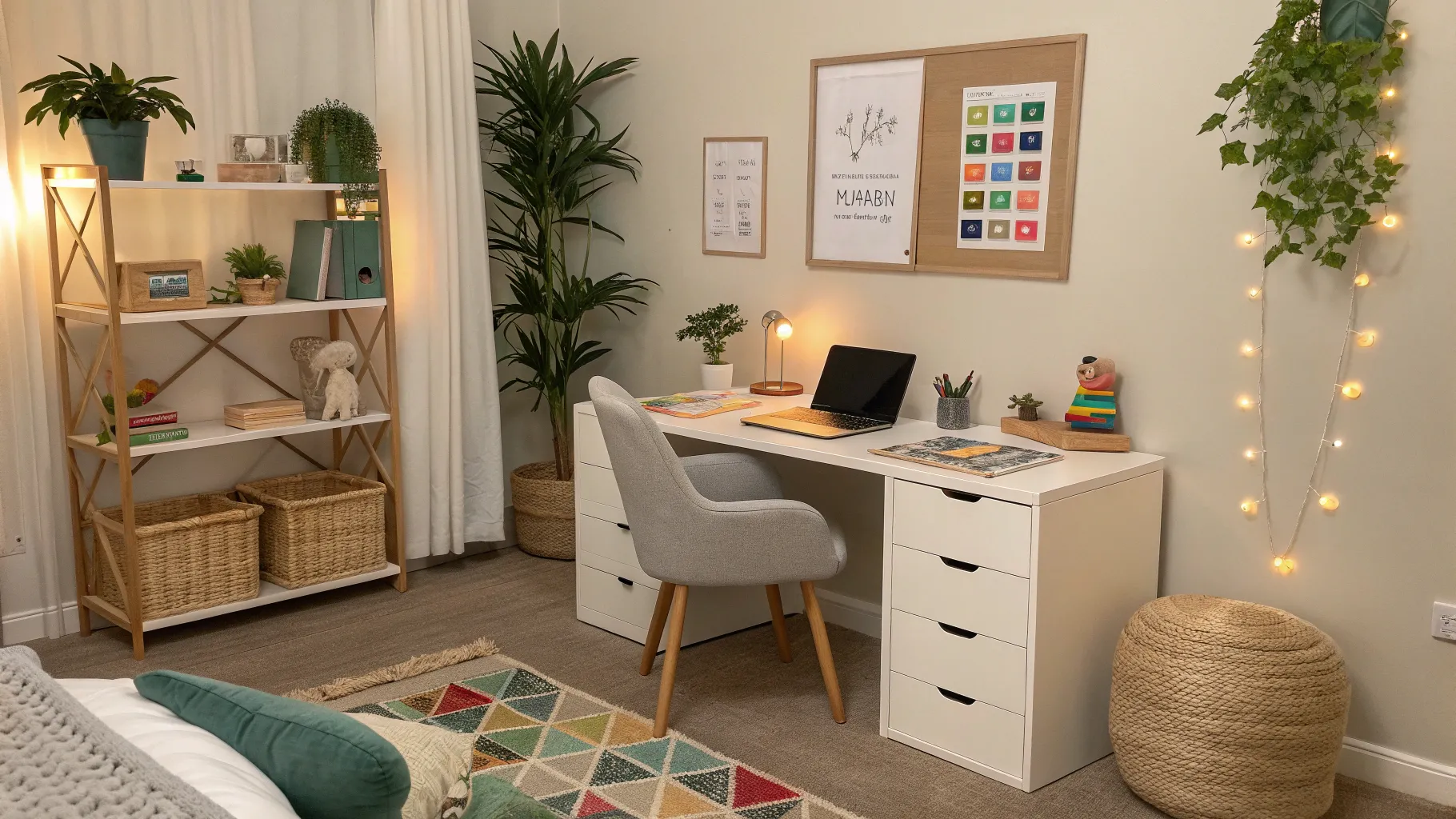 Anzeichen von Autismus bei Erwachsenen in a sensory-friendly workspace setting.