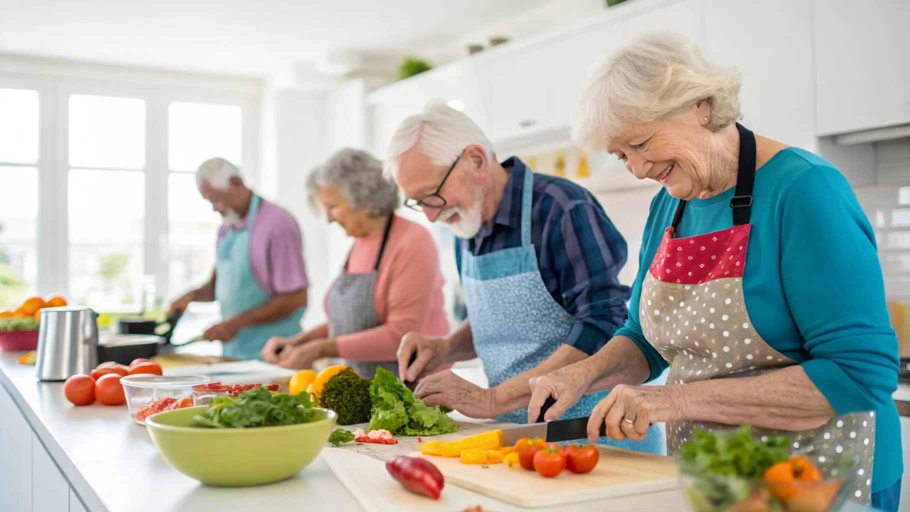 Mastering Flavors: Engaging Cooking Workshops for Seniors in the United States