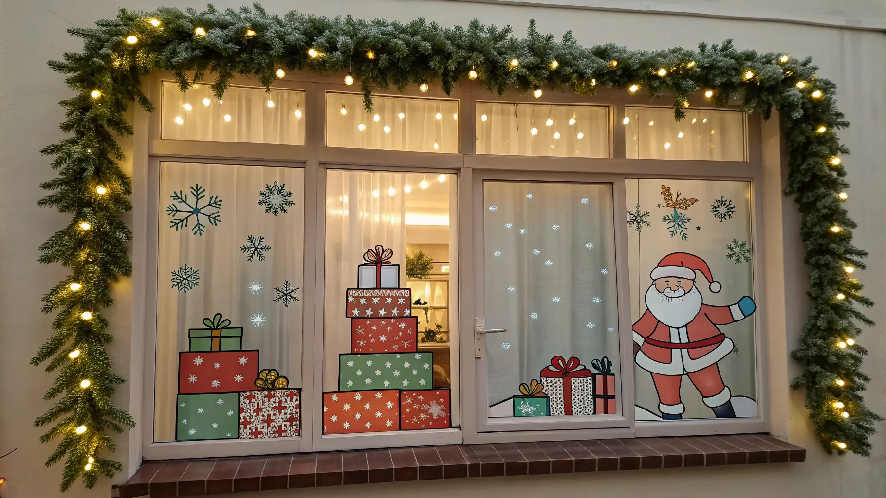 10 Creative Christmas Window Decoration Ideas for Your Home