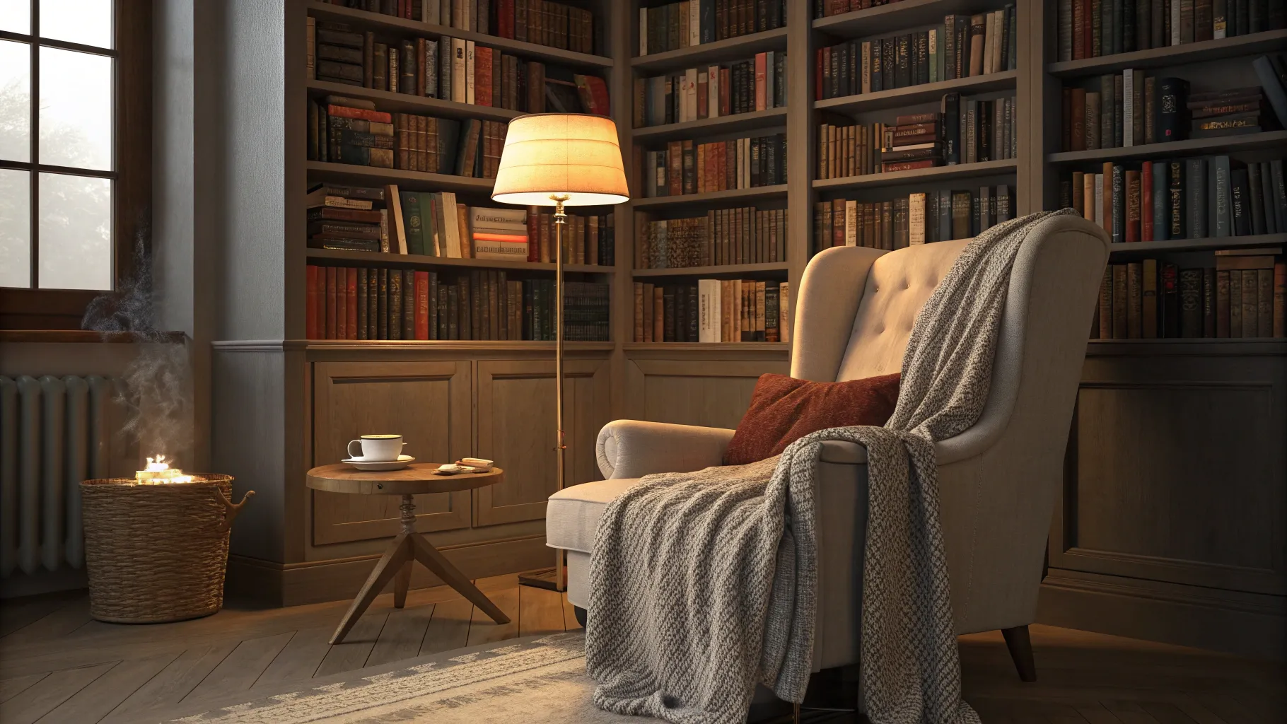 Exploring 10 New Books to Read in 2025, a cozy reading nook filled with fresh titles.