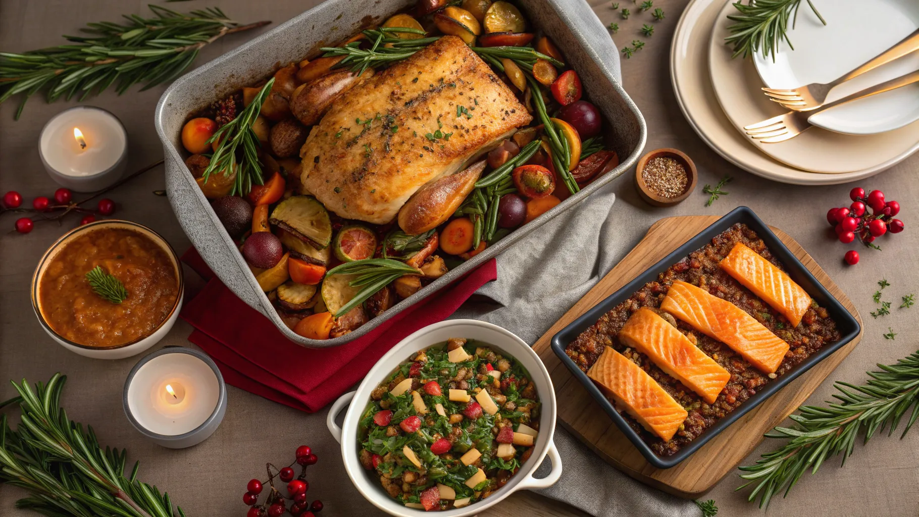 10 One Pan Holiday Dinners Easy Festive Meal Ideas