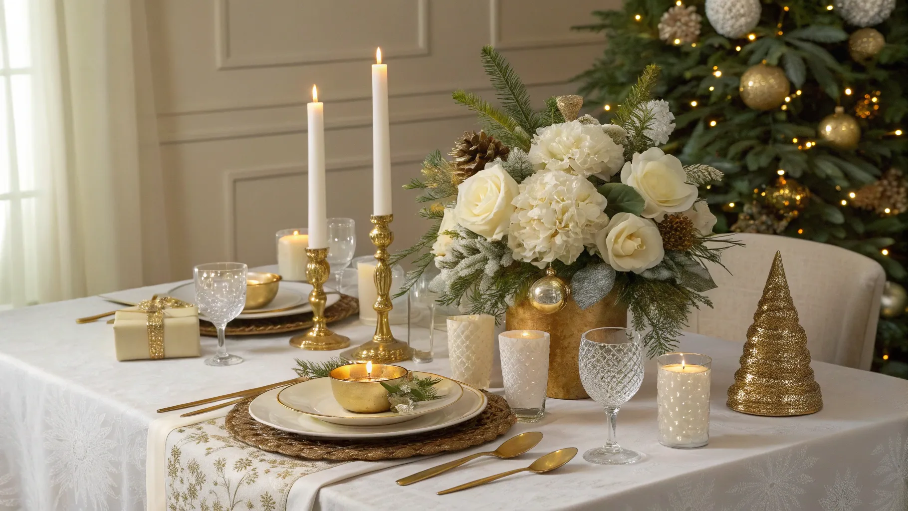 Sophisticated Holiday Centerpieces for Elegant Dining