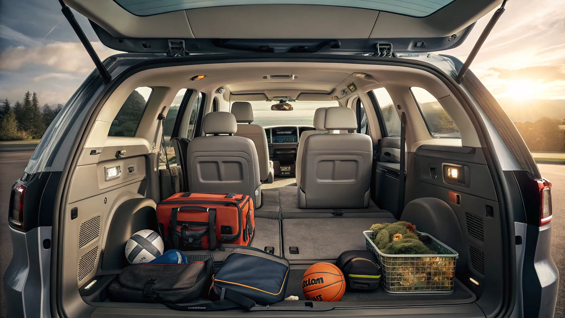 Exploring 10 Cars With Spacious Storage Solutions featuring various vehicles with open cargo areas.