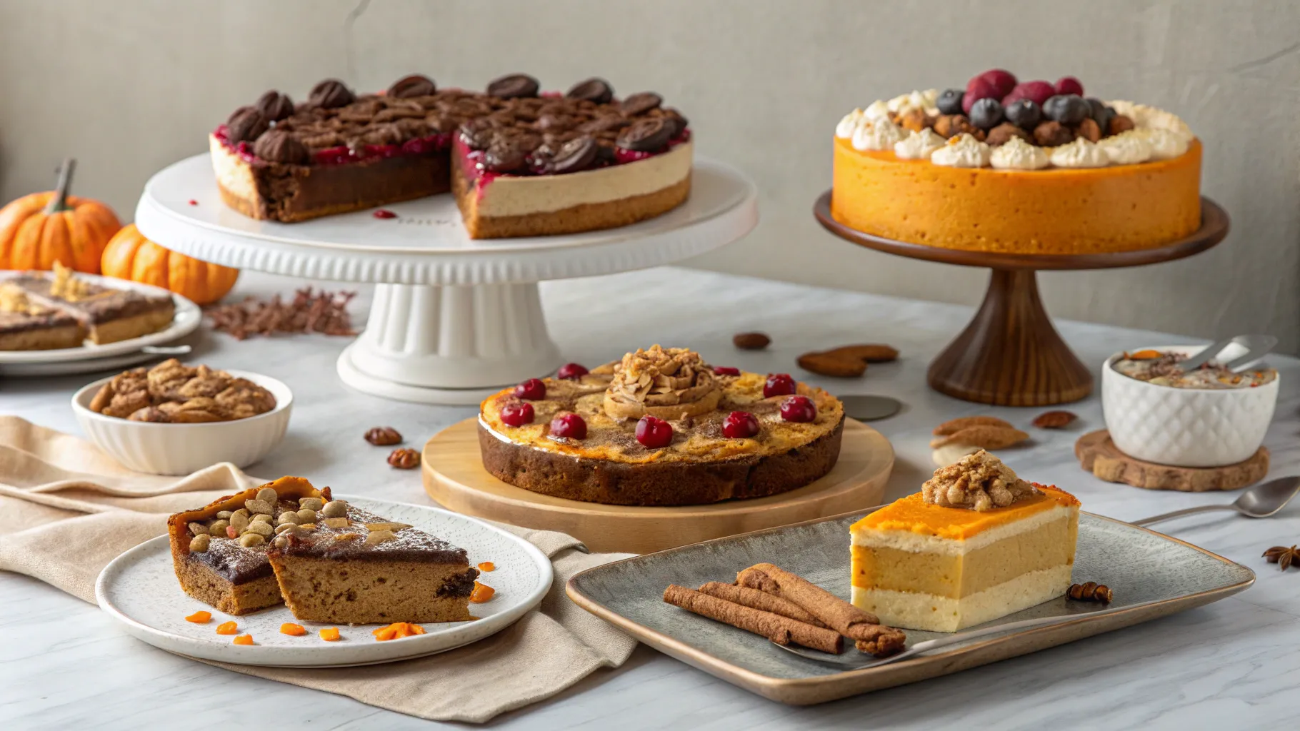 Explore 10 Thanksgiving Desserts That Are Not Pie