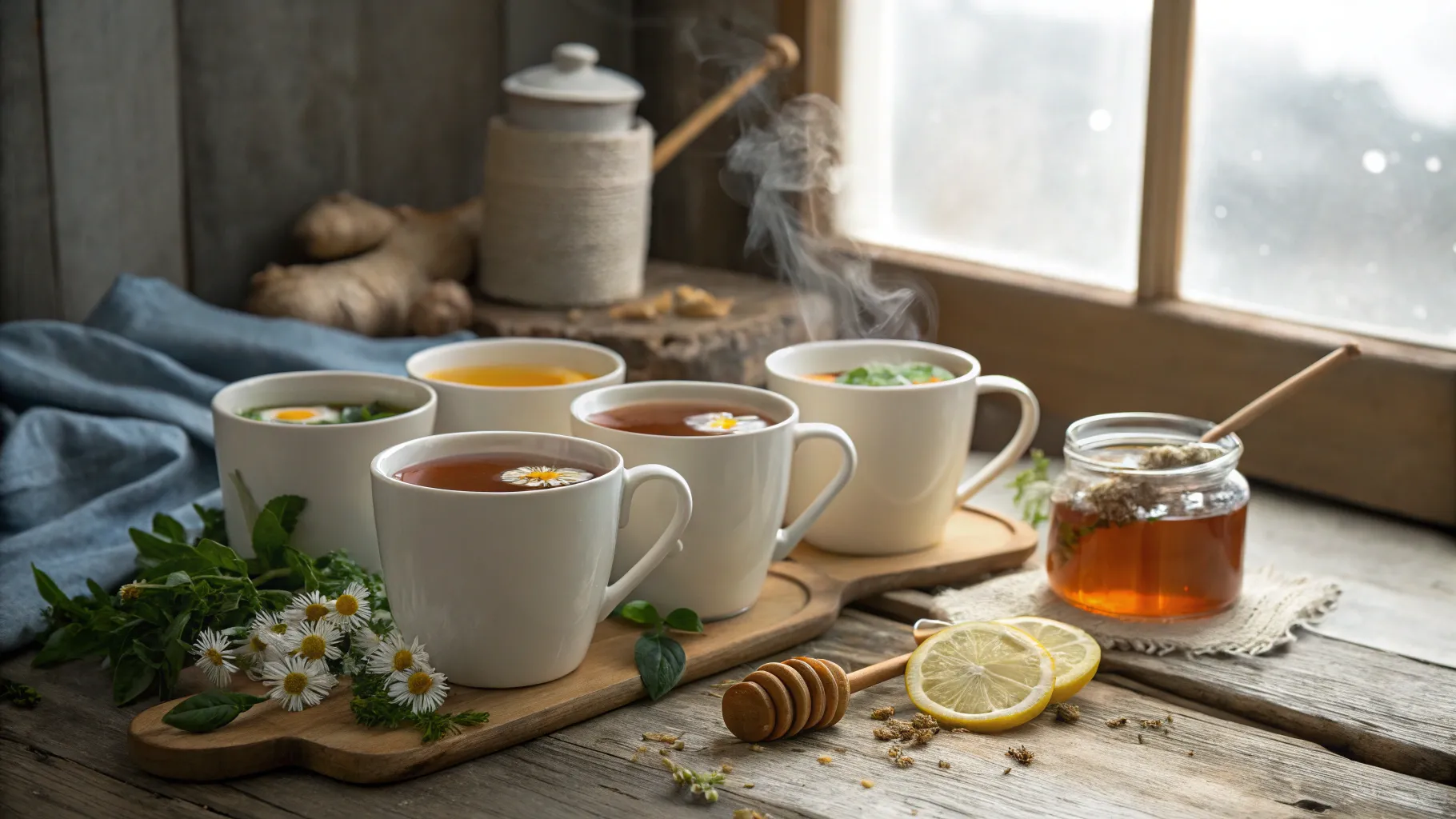 7 Herbal Teas to Drink During Flu Season for Natural Relief