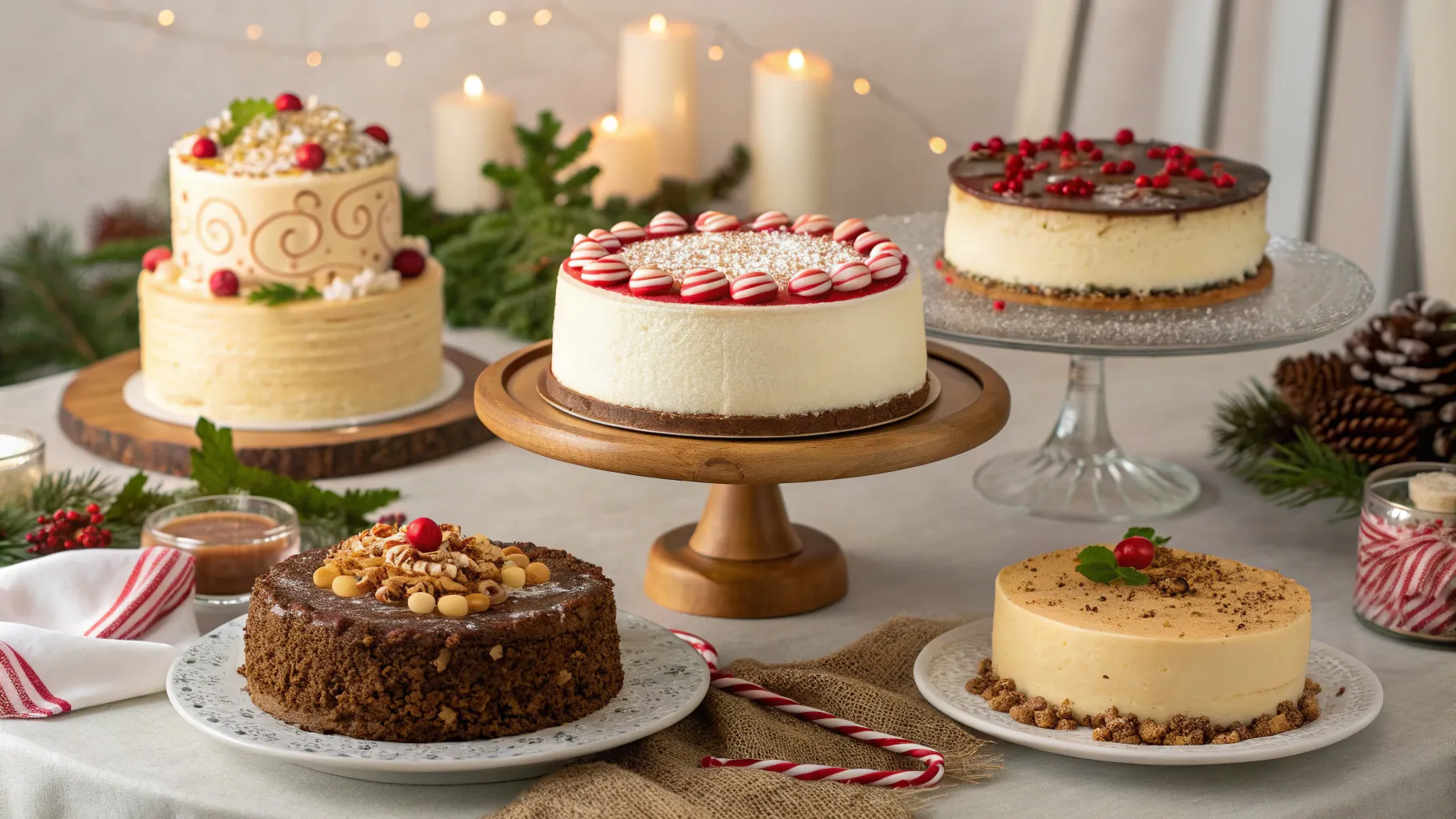 10 Festive Creamy Cakes for Your Holiday Celebrations