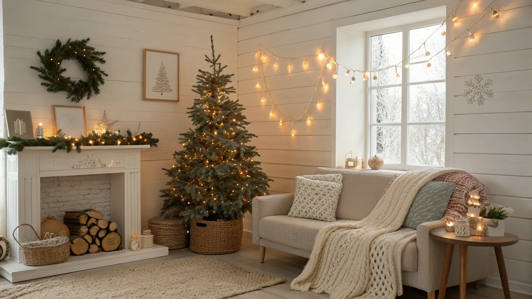 8 Simple Christmas Decoration Ideas for Small Homes