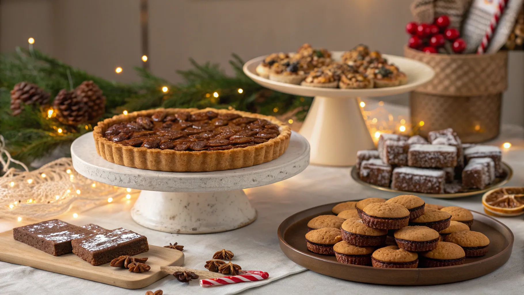 Nutty Holiday Desserts for Festive Celebrations