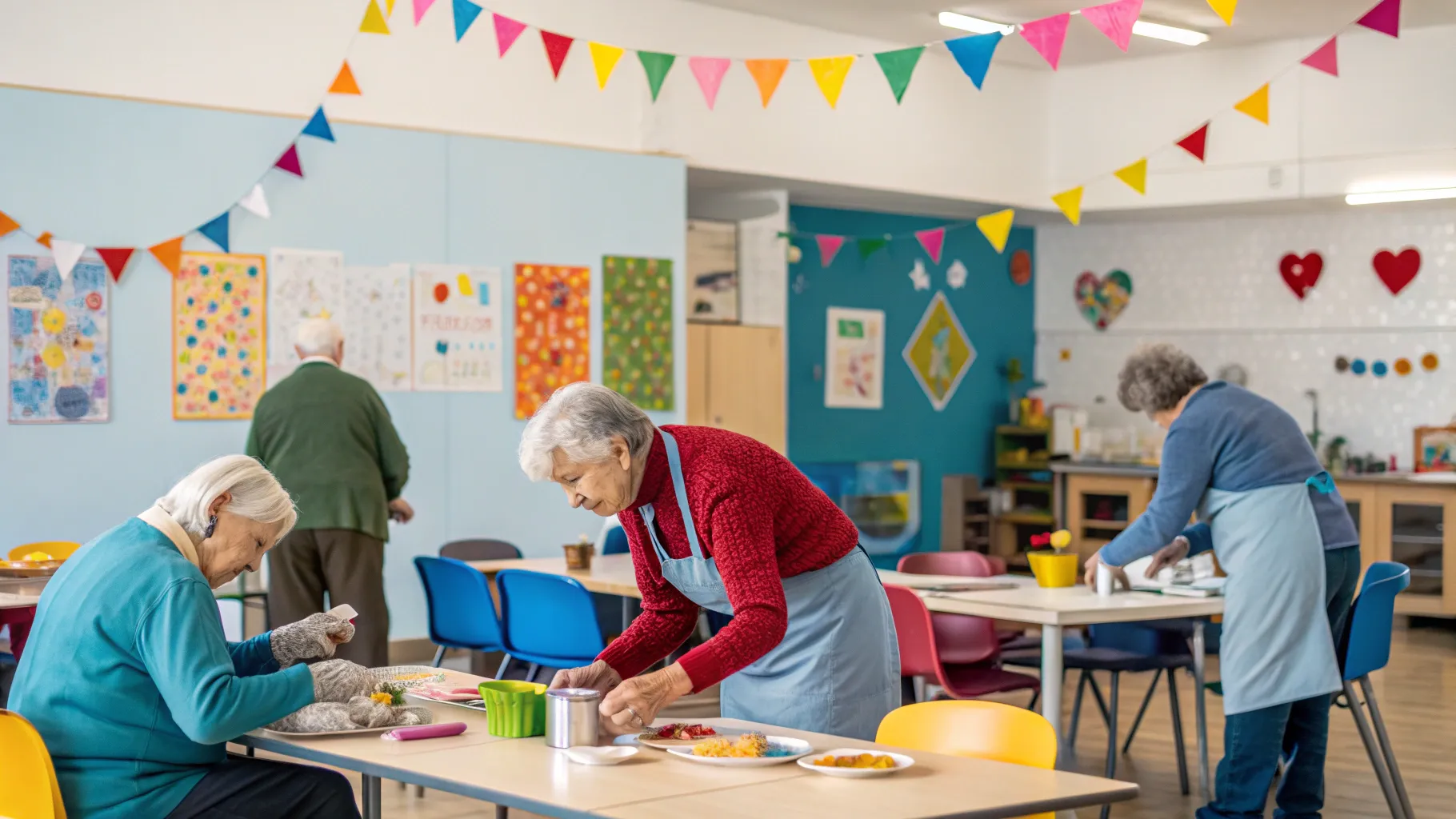 Community Center Helper Jobs for Seniors to Stay Active
