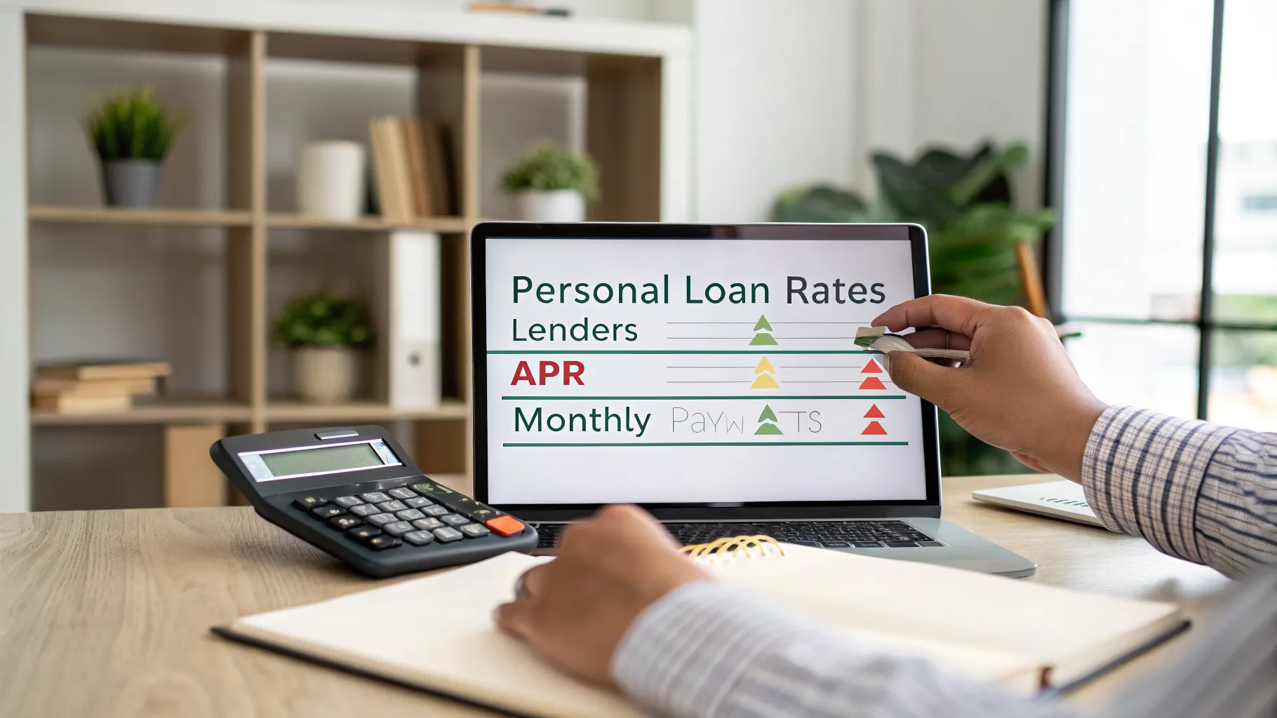 A detailed comparison chart showing different personal loan rates from various lenders, highlighting the importance of loan comparison.
