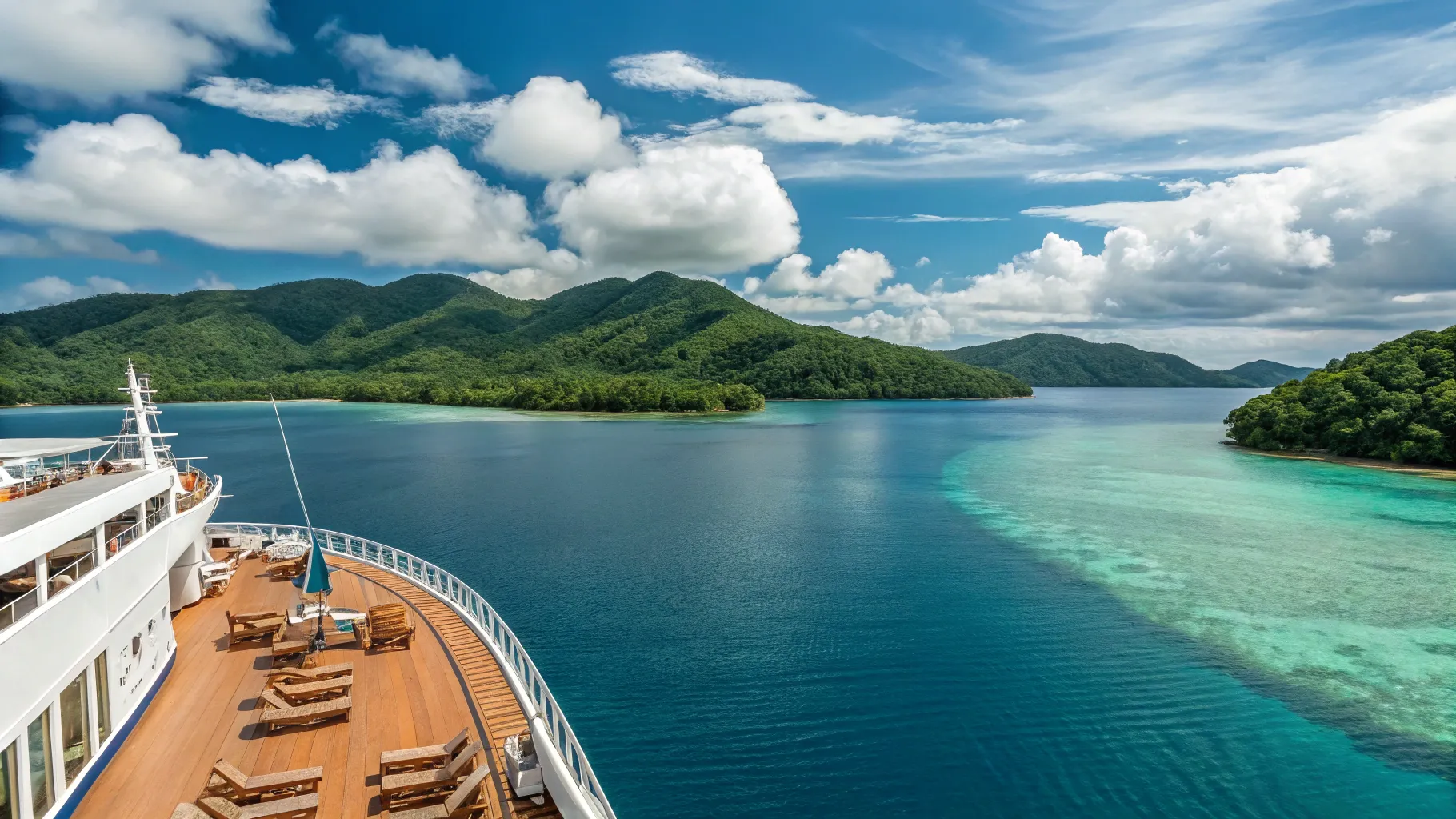 Cruises from Brisbane to Solomon Islands and Pacific Ports