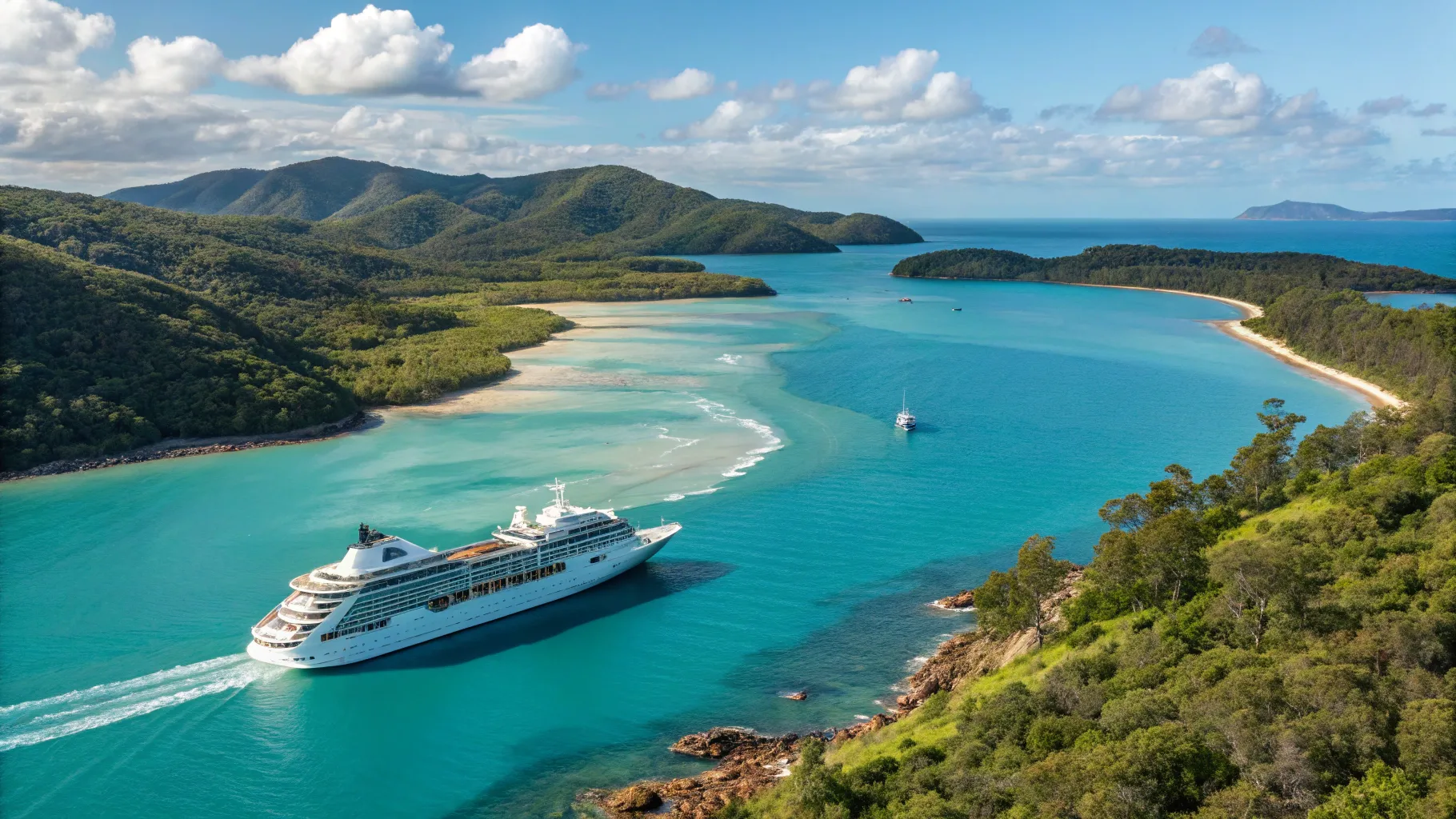 Read more about Cruises from London to Australia 2026 with a stunning ship on blue waters.