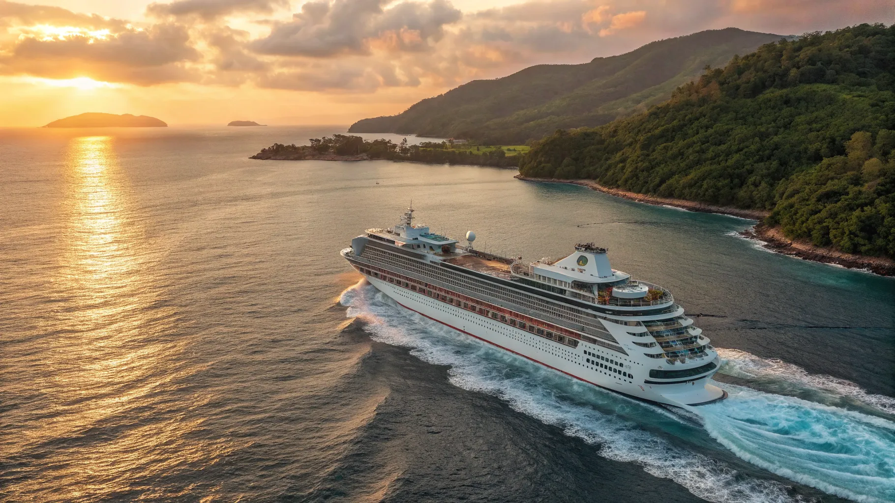 Read more about Cruises from Southampton to Australia 2026, showcasing a stunning sunset.