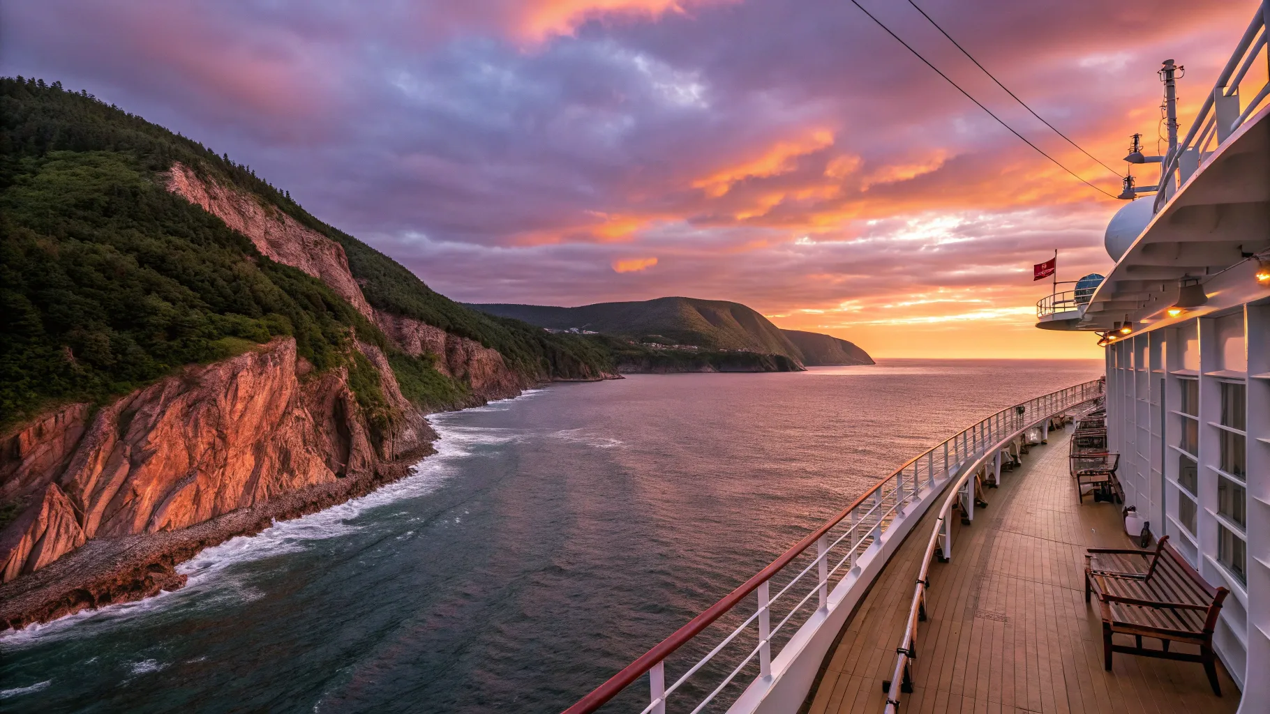 Cruises from Sydney Nova Scotia to New England and Canada