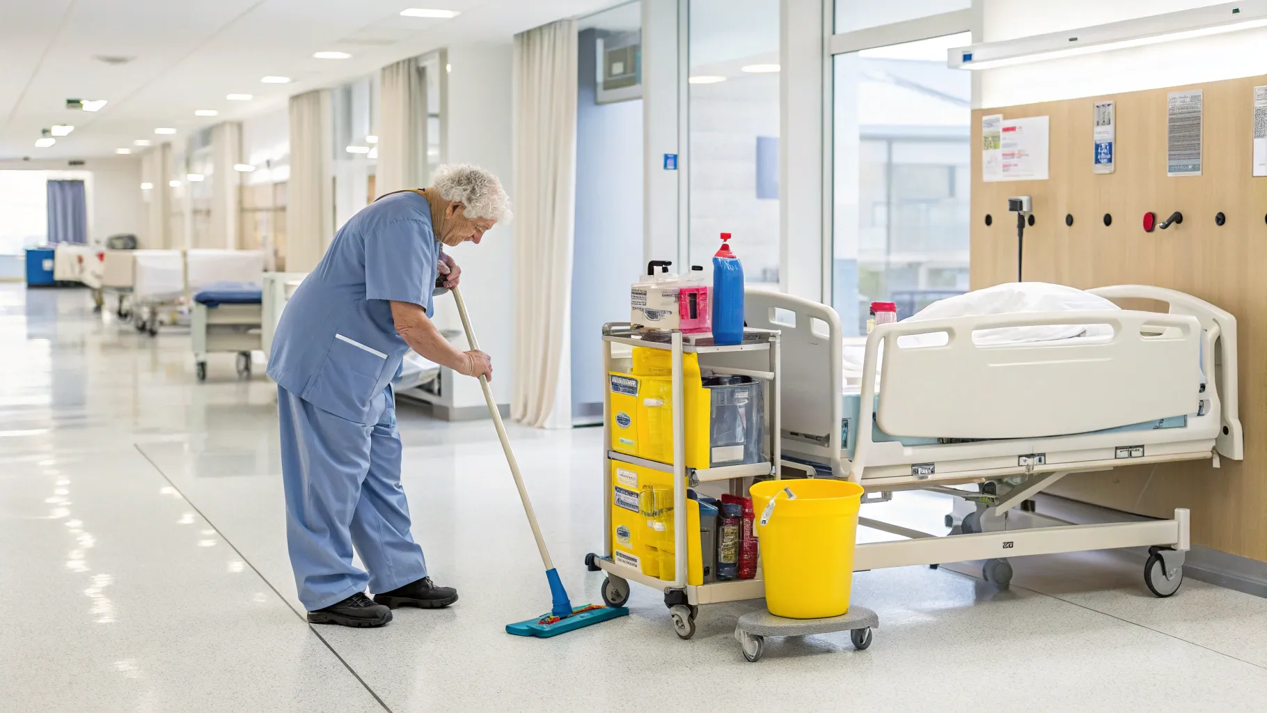 Hospital Cleaning Jobs for Seniors Opportunities in 2025