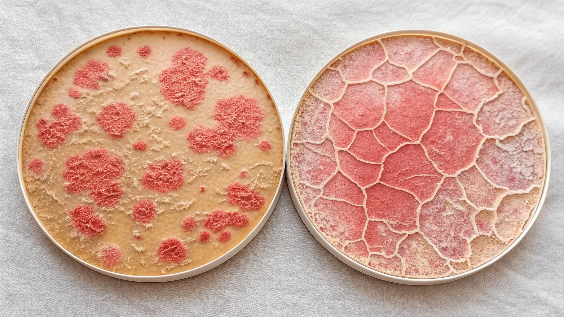 What is the difference between atopic dermatitis and eczema? A skin texture comparison.