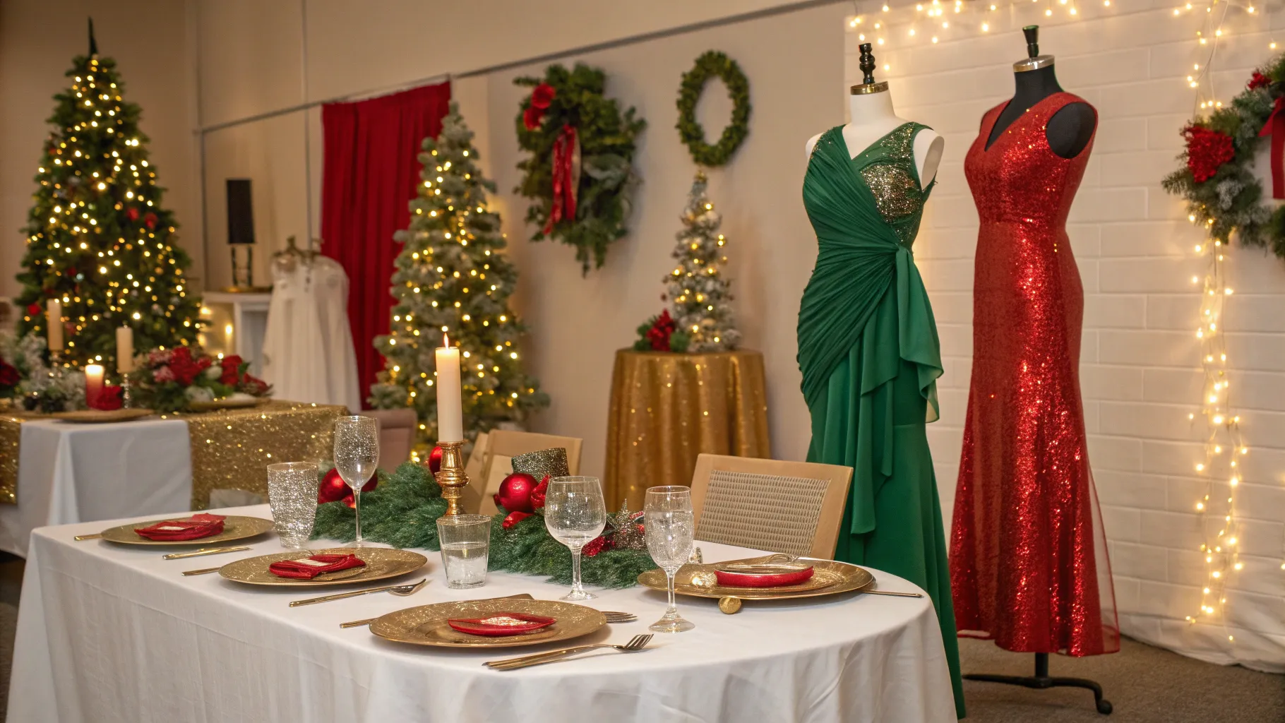 Elegant Outfit Ideas for Seniors at Christmas Parties
