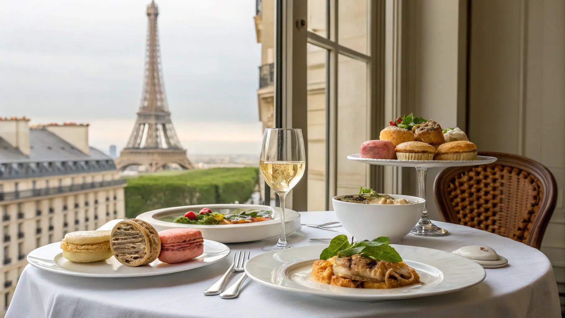 Experience the Magic: Your 7-Day Paris Tour Journey featuring fine French cuisine.