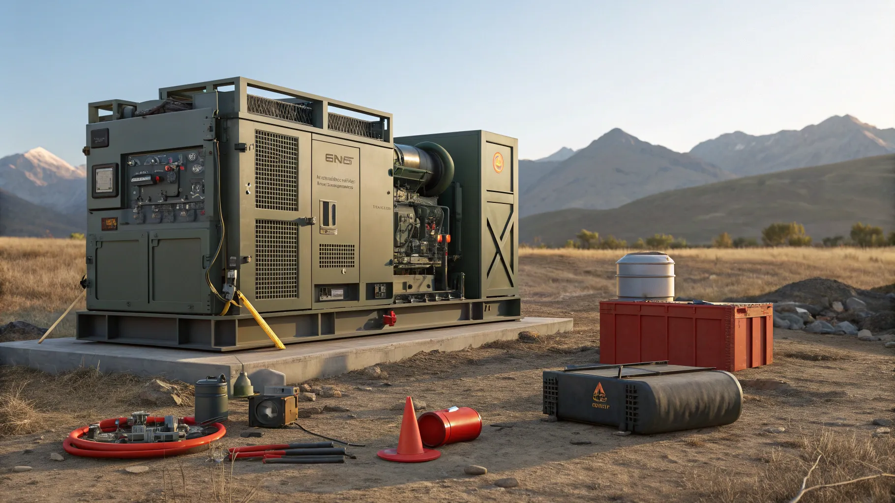 Surplus Military Grade Diesel Generators for Power Needs
