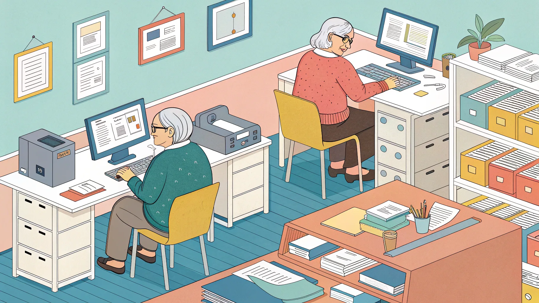 Office Assistant Jobs for Seniors Find Fulfilling Roles