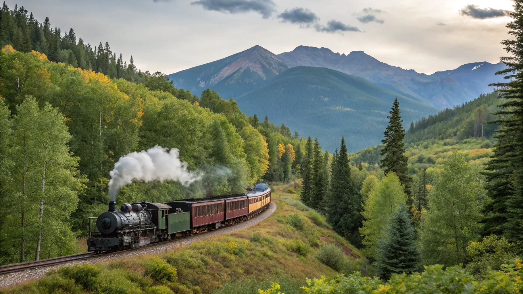 Read more about Train Tours in the USA through lush landscapes and majestic mountains.