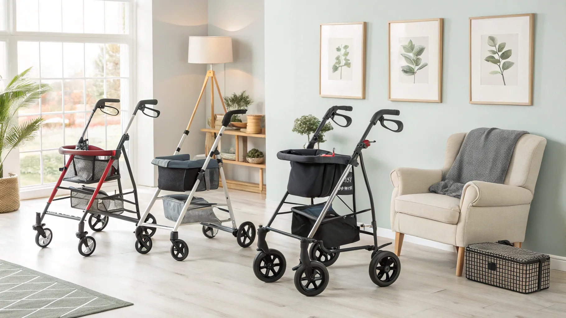 Discover Different Types of Walkers in a variety of styles for various mobility needs.