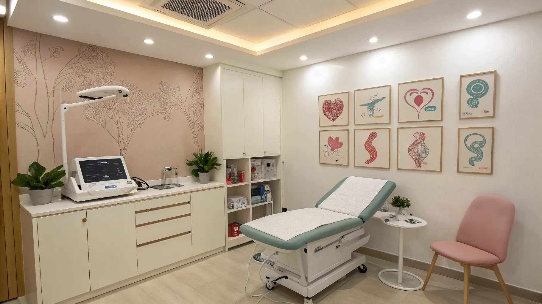 Learn About Uterine Fibroids and Treatment Options in a peaceful clinic setting.