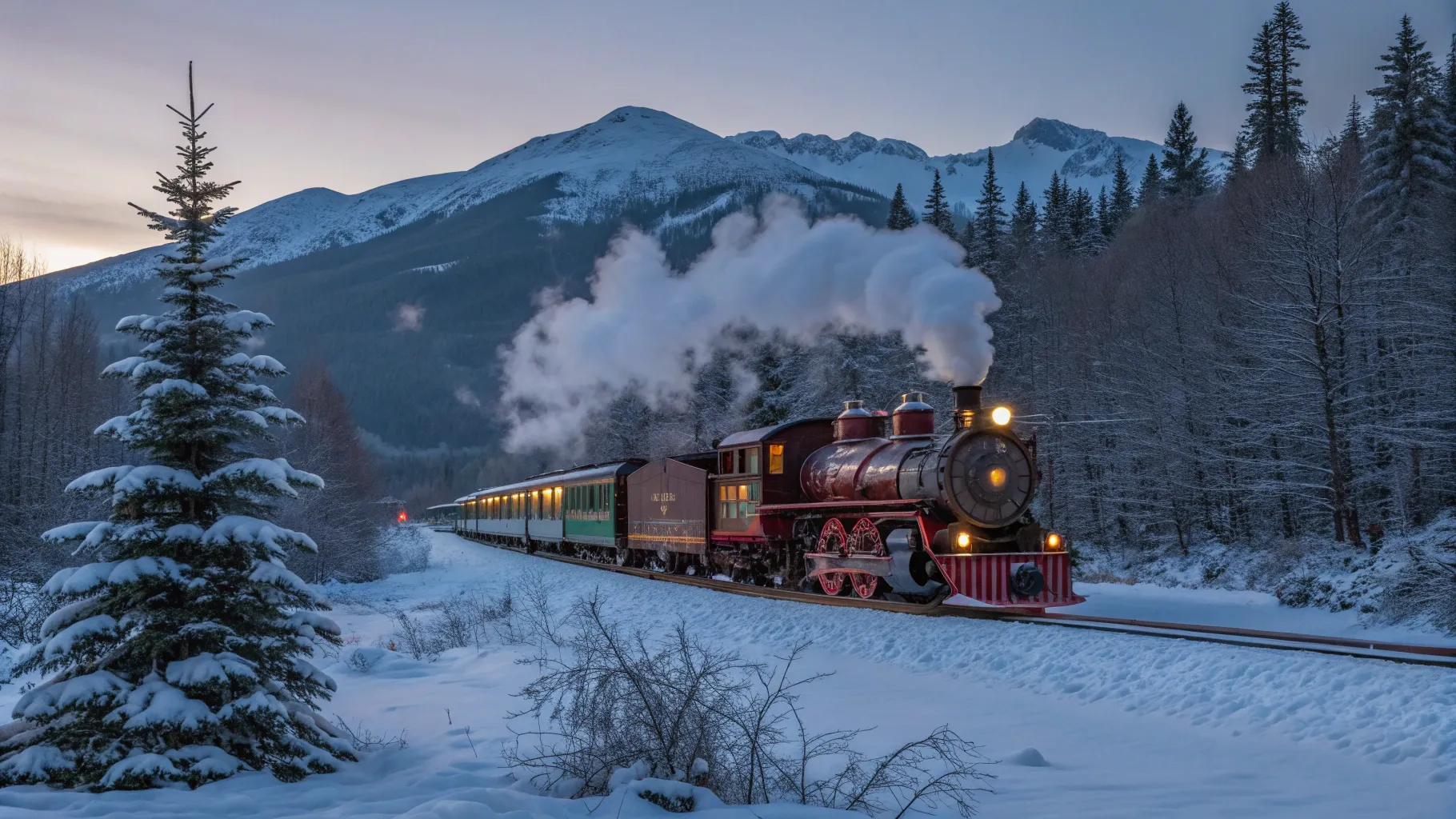 Explore the Alaska Christmas Train Tour for Holiday Magic