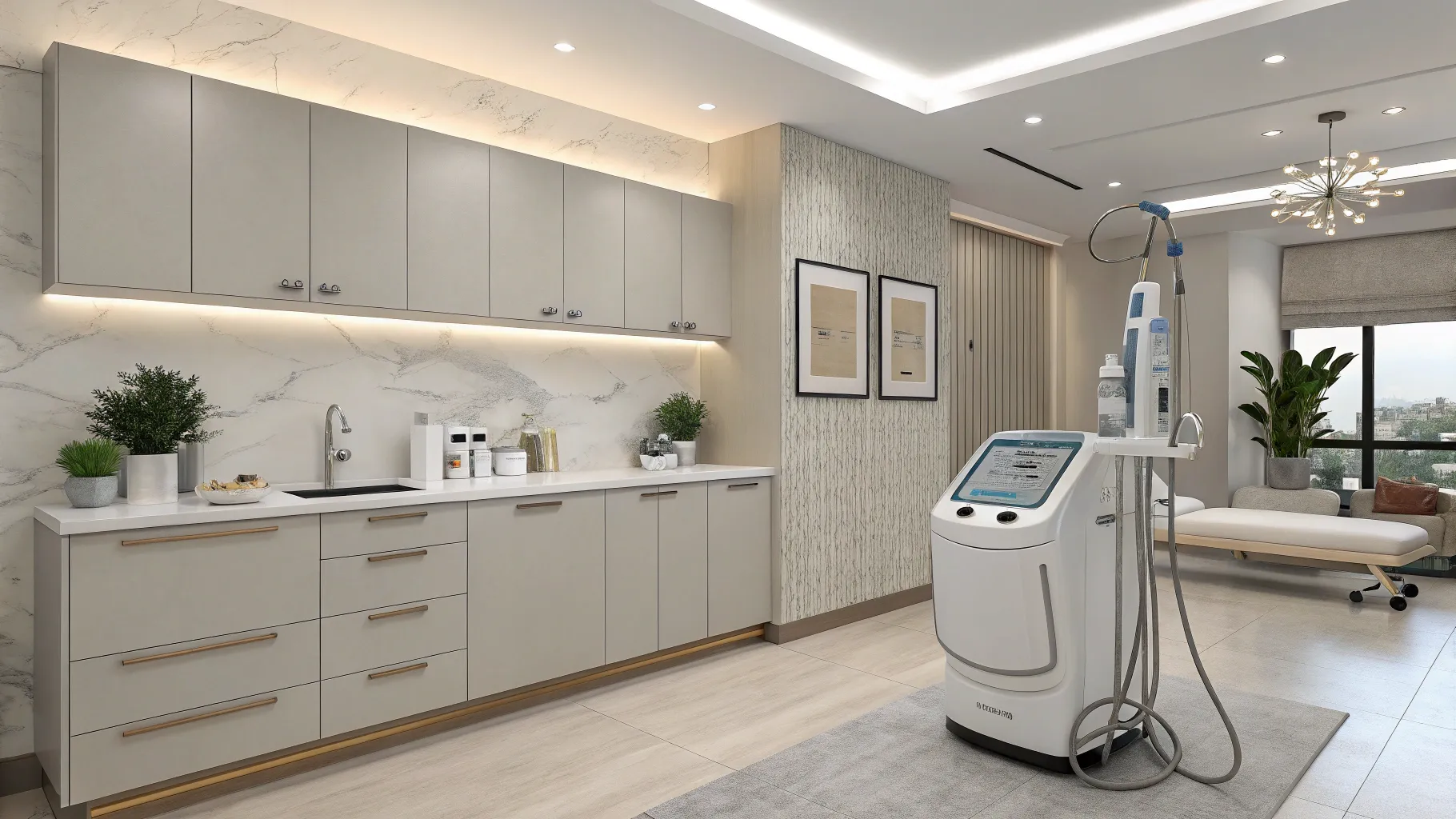 Can You Transform Your Body with Smart Liposuction? A modern clinic showcasing liposuction tech.