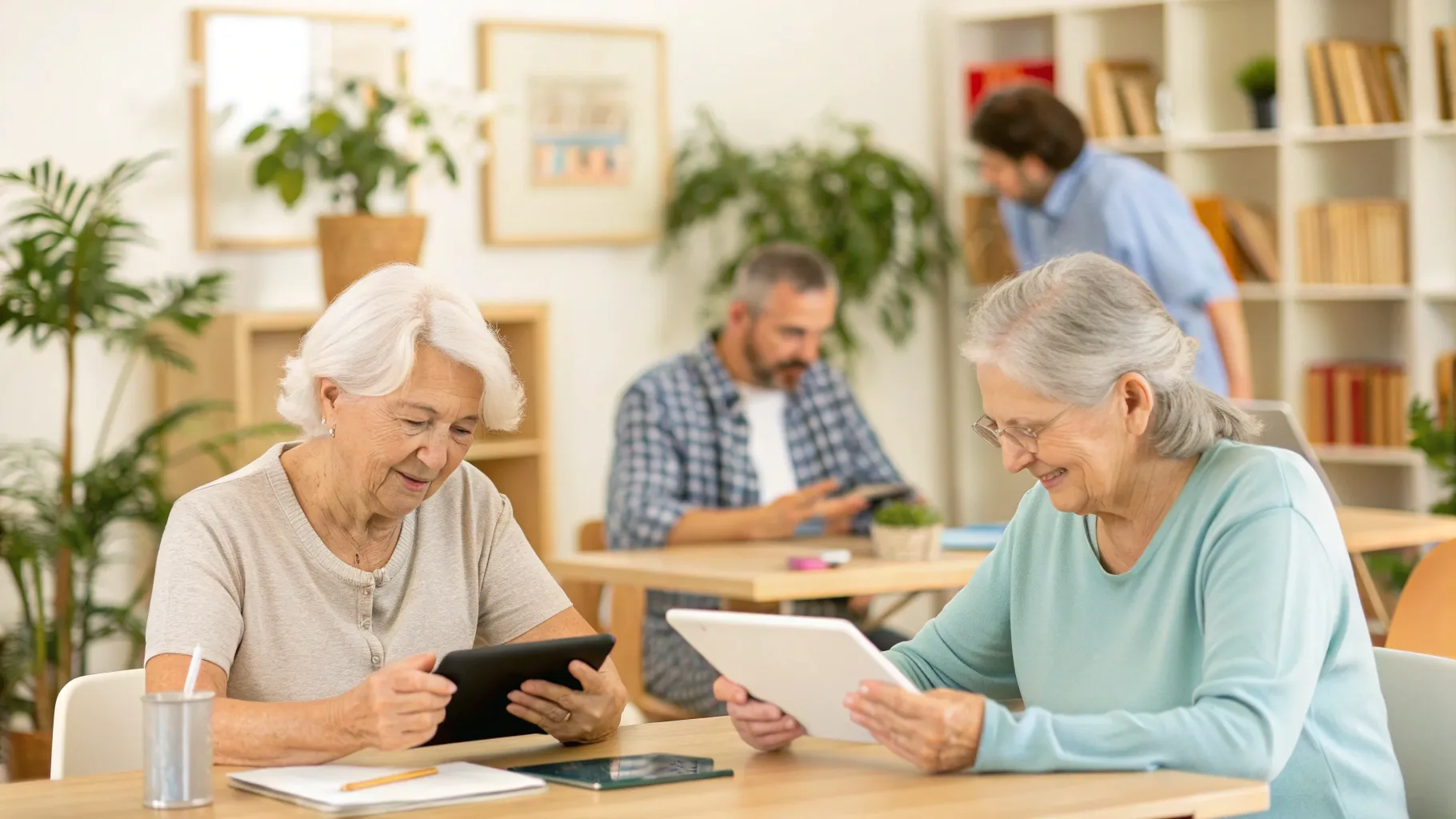 Cognitive enhancement programs help seniors improve memory through engaging activities.