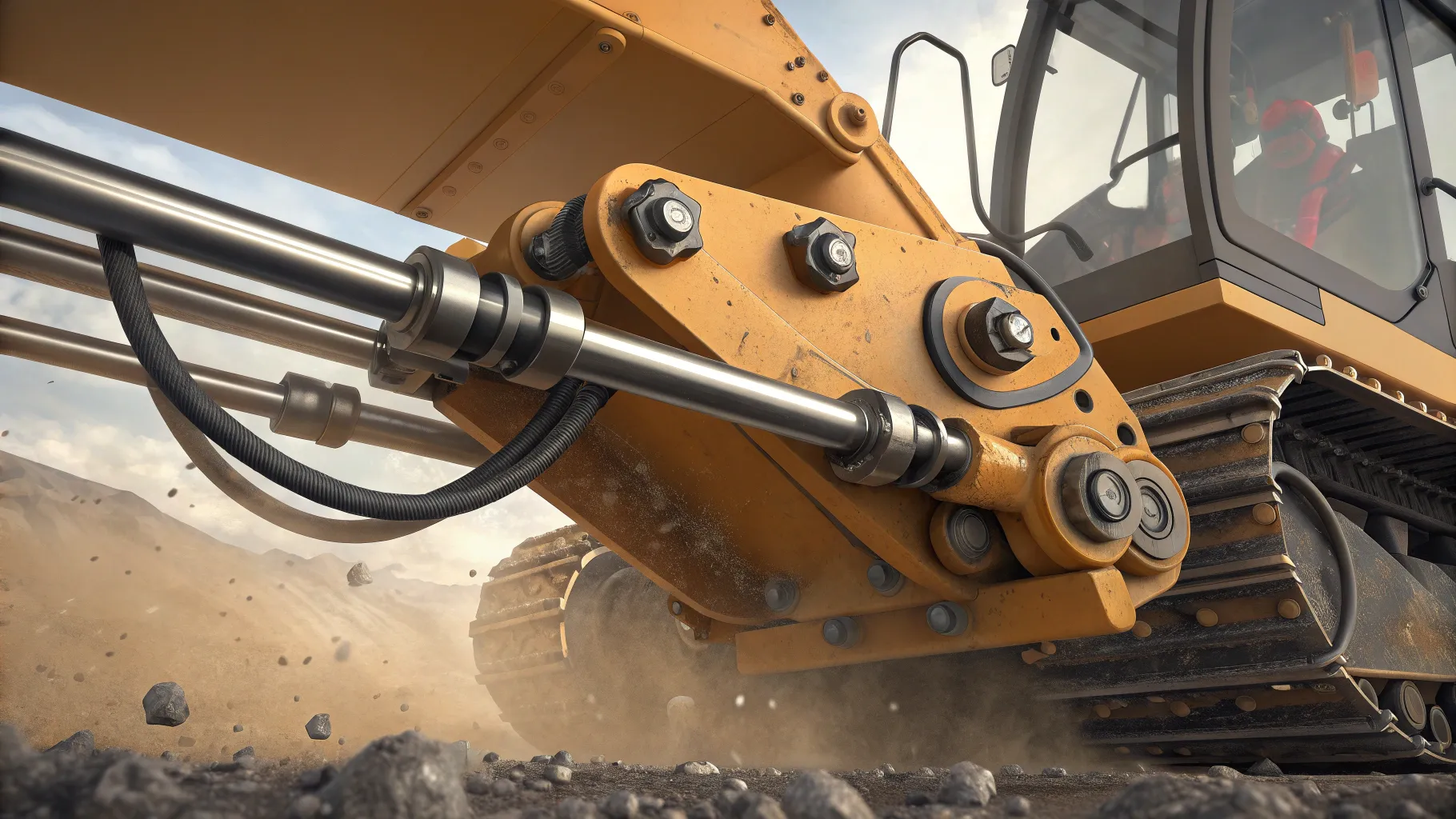 Excavator Maintenance: Pins Bushings and Linkages