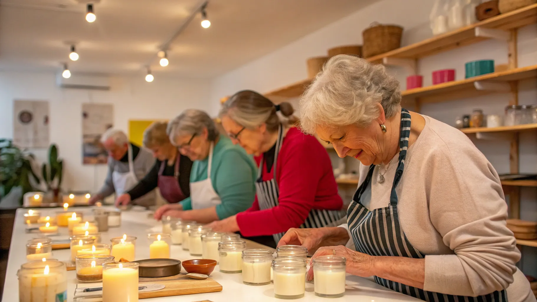 Discover the Joy of Candle Making Classes for Seniors