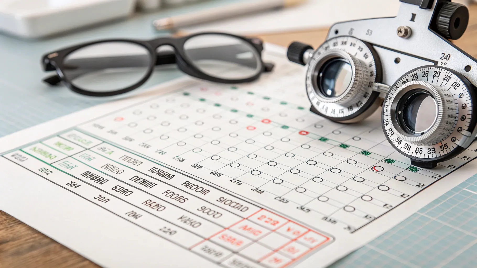 Macular Degeneration First Symptoms: Amsler grid for eye examination emphasizing AMD.