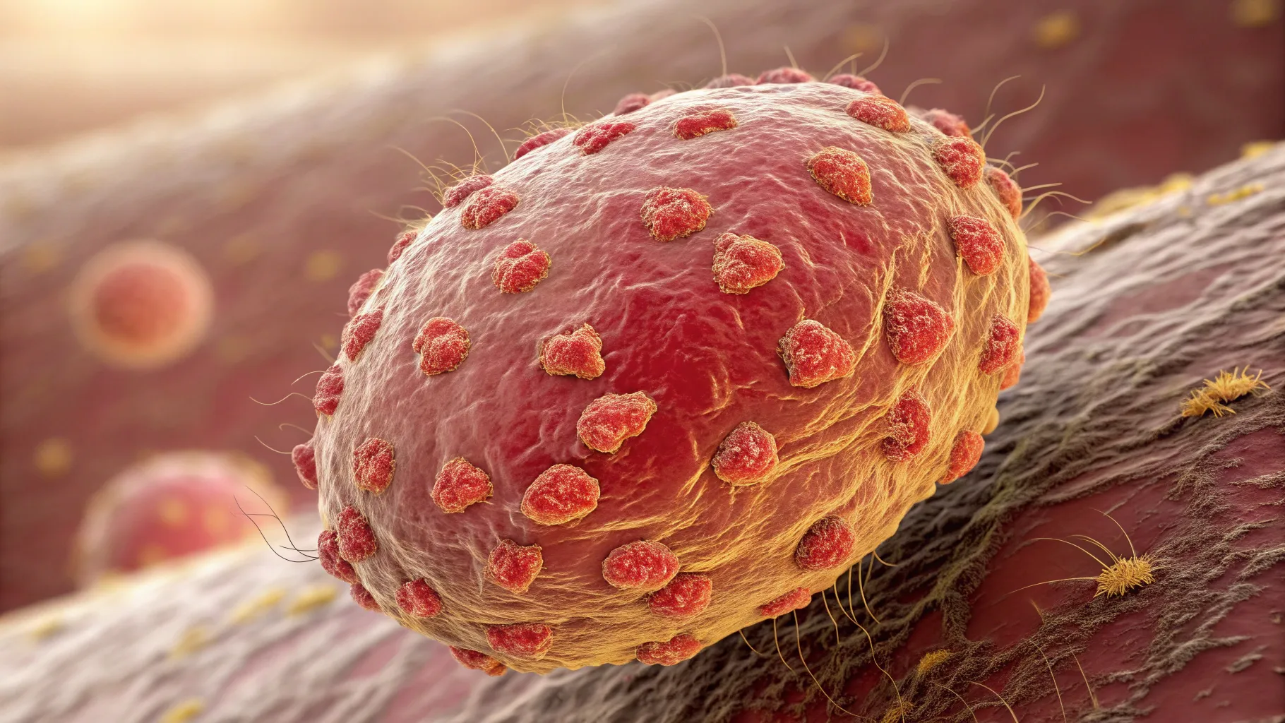 Genital Psoriasis symptoms illustrated on inflamed skin with detailed textures.