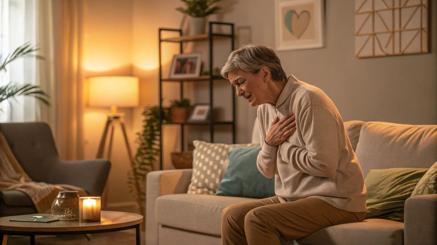 "Spot Heart Attack Signs: Chest Pain & More"