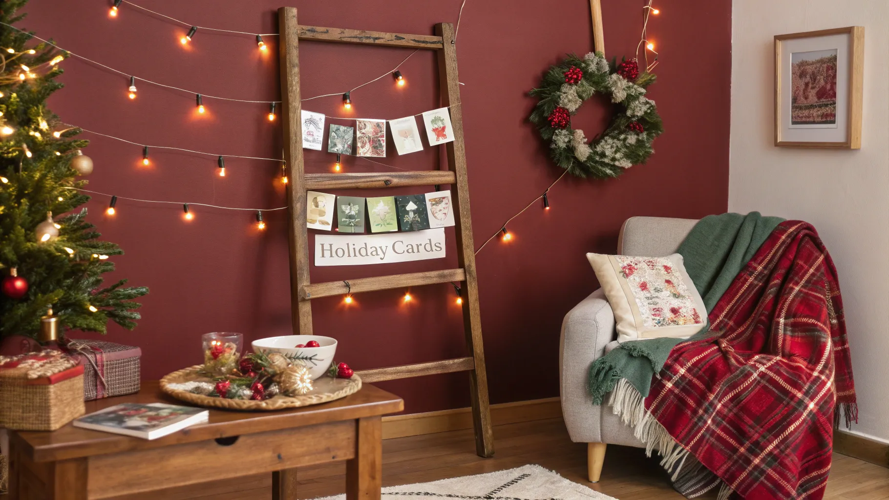 Cozy Holiday Card Display Ideas for Festive Home Decor