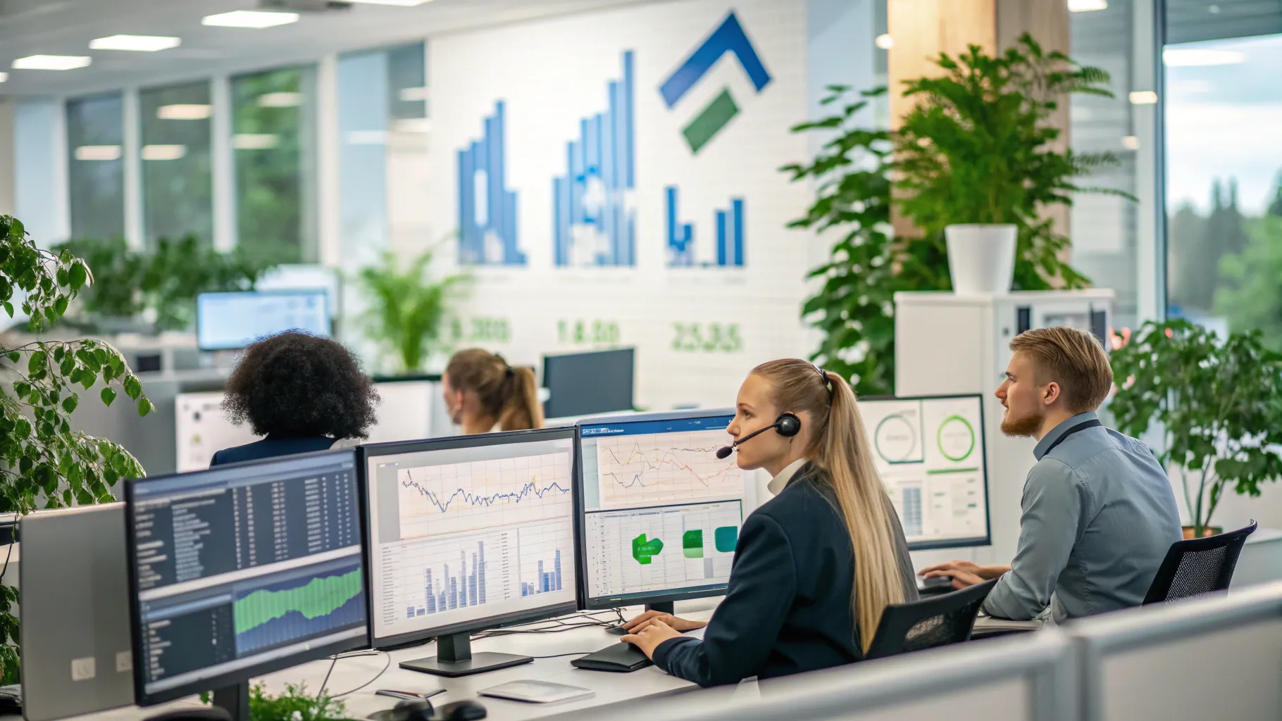 Employer Sponsorship Programs in Finland foster collaboration in a dynamic office setting.