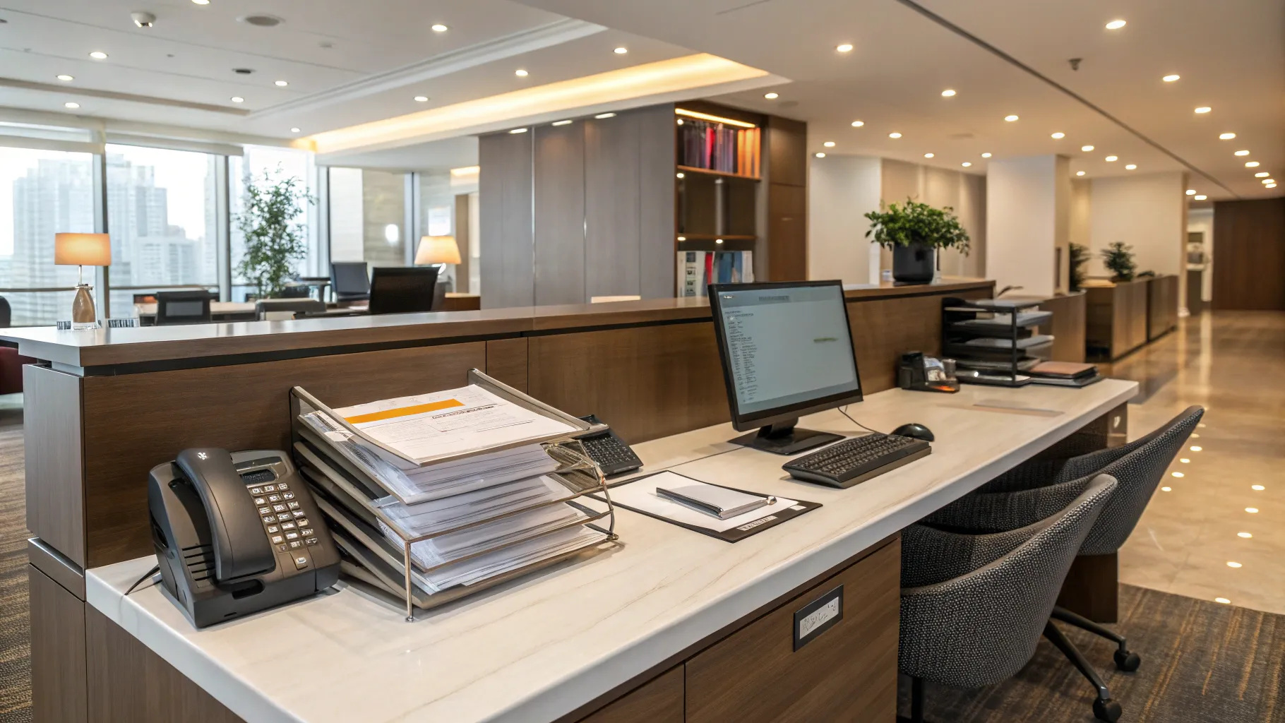 Monthly Salary Insights for Receptionists in 2025