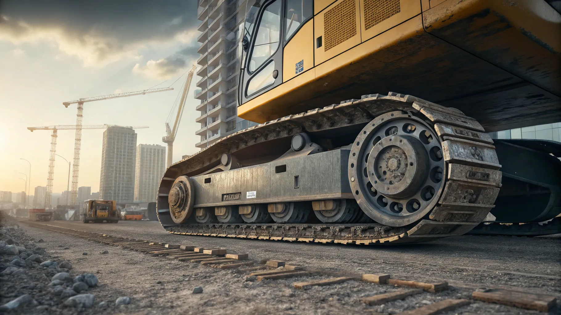 The Essential Role of Excavator Track Idler Wheels