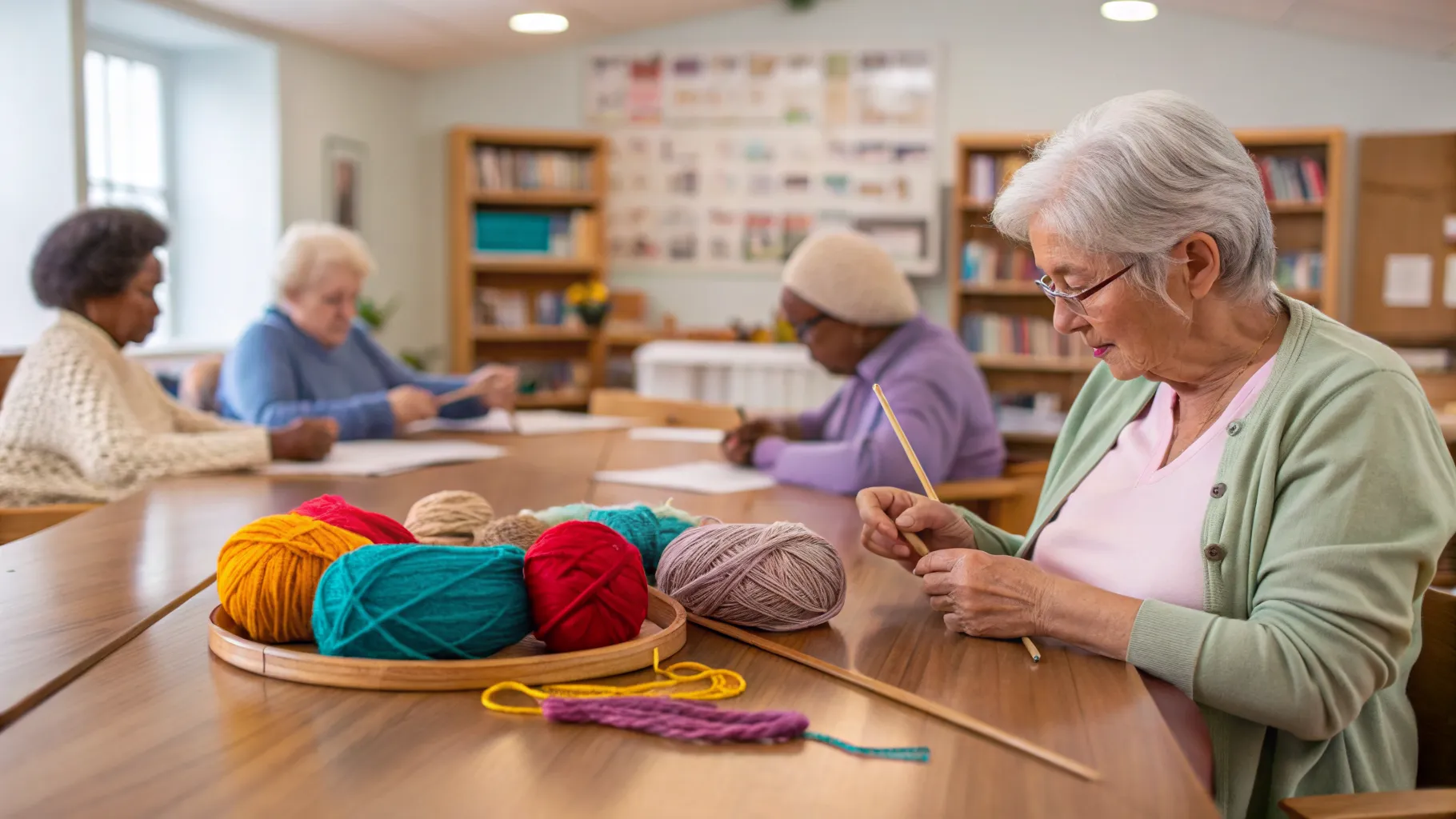 Knitting and Crochet Classes for Seniors: A Complete Guide