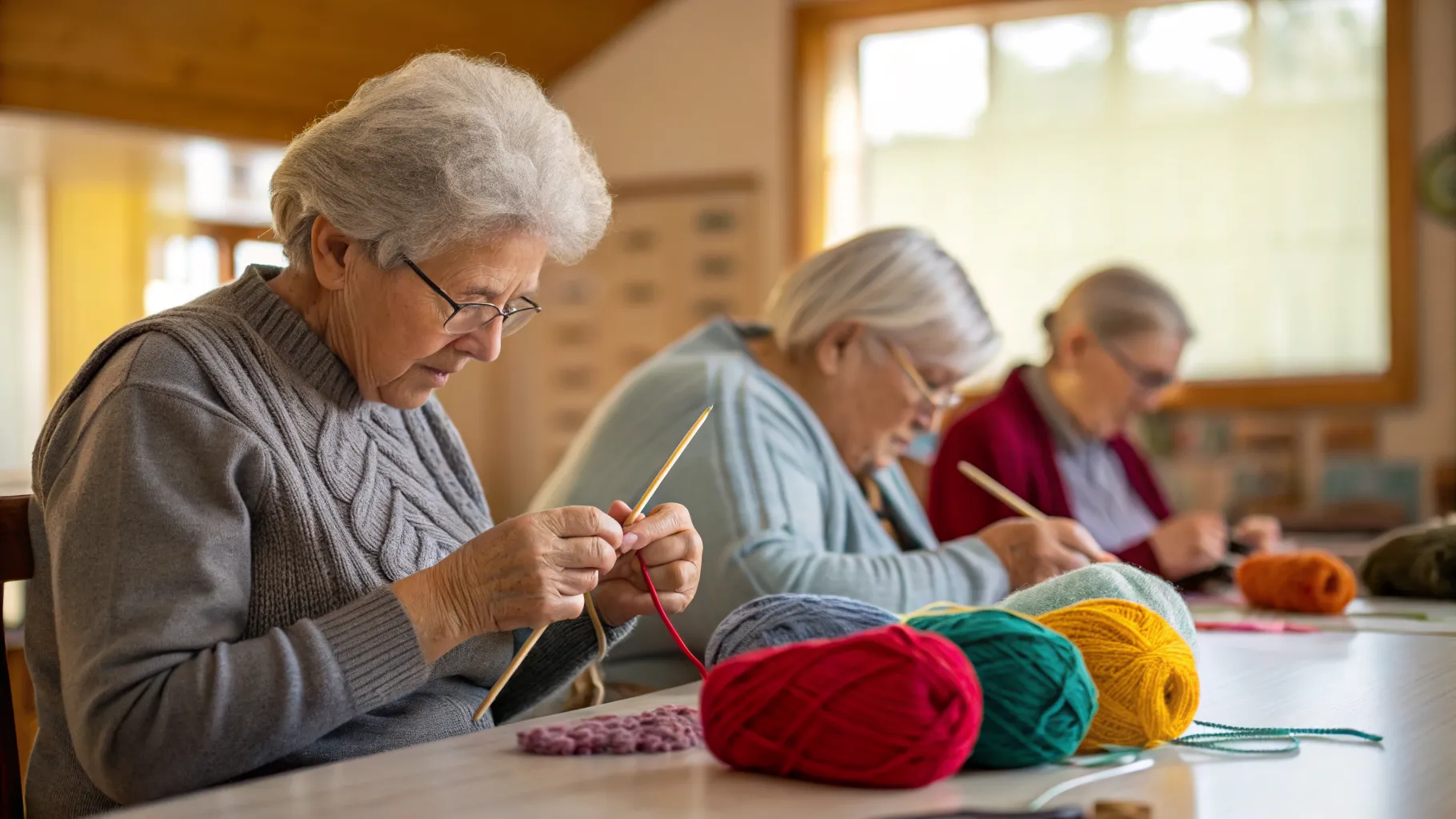 Knitting and Crochet Classes for Seniors: A Complete Guide