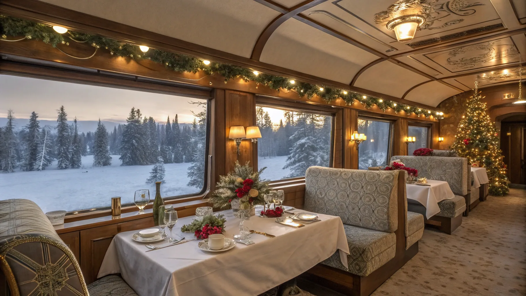 Luxury Christmas Rail Journeys for Memorable Holidays