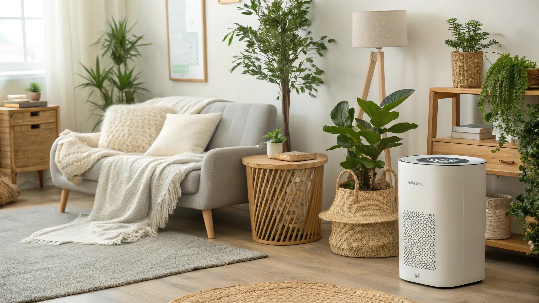 Effective Strategies for Treating Asthma at Home: A serene environment with healthy air elements.