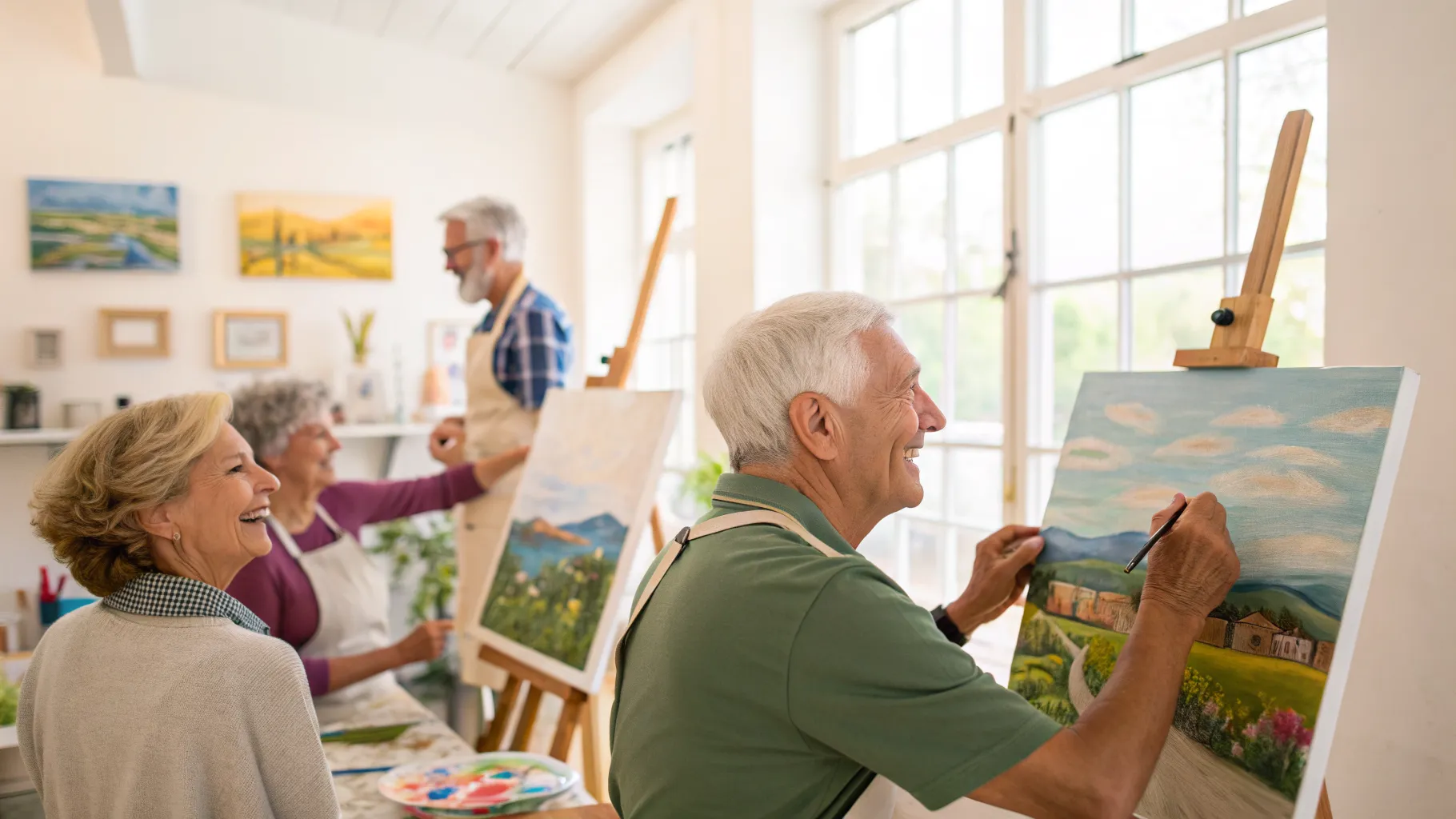 Painting Classes for Seniors: A Guide to Creative Aging